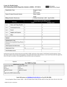 EHDI Invoice Template (Word file)