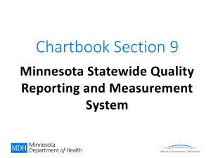 Section 9: Statewide Quality Reporting and Measurement System (PowerPoint)