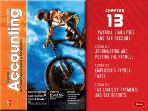 Chapter 13 Accounting I PPT