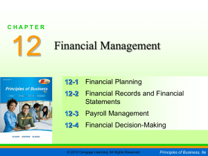 12 Financial Management