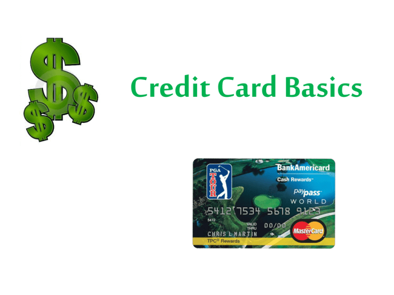 Credit Card and Credit Report