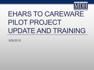 Pilot Project Data Presentation slides (PPT)