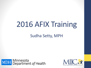 2016 AFIX Training Webinar Slides (PowerPoint)