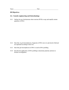 IB Objectives  4.4.  Genetic engineering and biotechnology