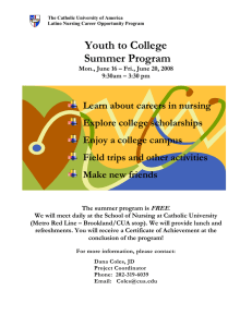 Youth to College Summer Program