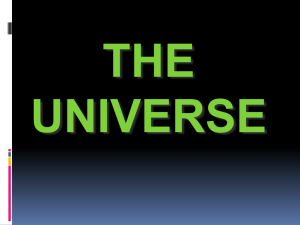 THE UNIVERSE