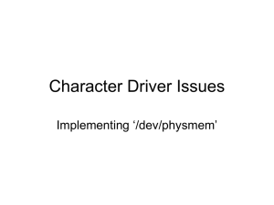 Character Driver Issues Implementing ‘/dev/physmem’
