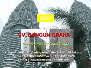 HBS CV. BANGUN GRAHA Best Solution for your Facade