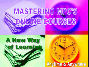 Online Orientation for MPC