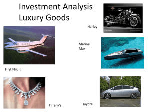 Luxury Goods