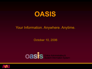 OASIS HR Advisory presentation 10102006