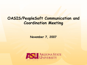 November Communication Coordination Meeting