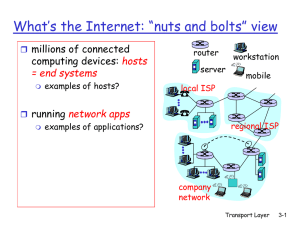 Networking Overview*