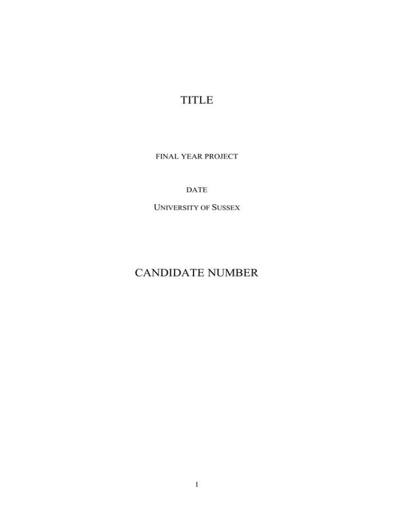 Word Template For Project Report DOC 54 50KB 