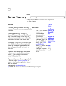 Forms Directory