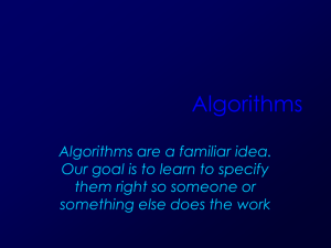 Lec 10 Algorithms