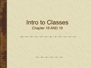 L18and19 Classes.ppt
