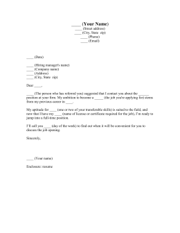 Sample Non-selection Letter (for Candidates Not Selected For Interview 