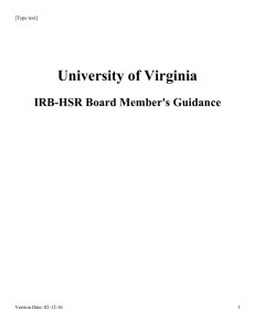IRB Members Guide