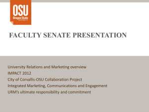 University Relations and Marketing