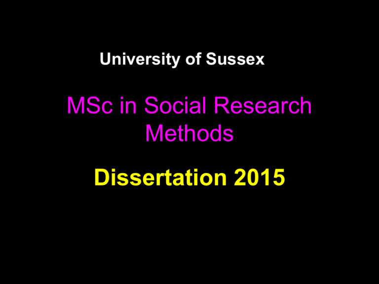 msc top up dissertation only