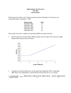 PRINCIPLES OF FINANCE FIN 3403 Interest Rates