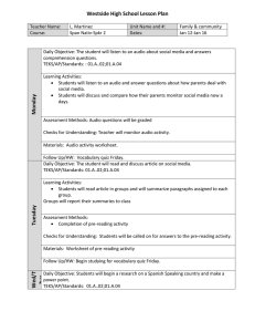 lesson plans 01-26-01-30