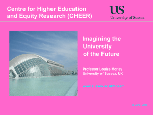 Morley: Imagining the university of the future - Wellington, Dec 2011 [PPT 13.69MB]