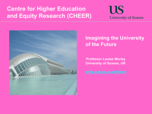 Morley: Imagining the university of the future - Sydney, Nov 2011 [PPT 13.78MB]