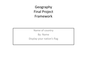 Country Project Template