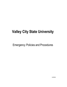 VCSU Emergency Manual