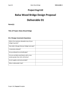Design Proposal Template D1
