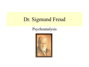 Lec #11 Freudian Theory