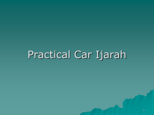 Practical Car Ijarah 1