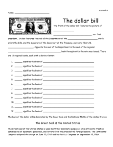 The dollar bill