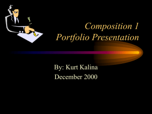 Kurt's Composition Portfolio.ppt