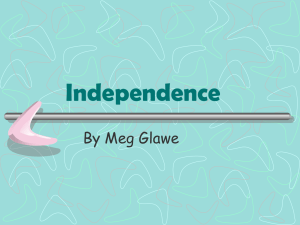 Independence By Meg Glawe