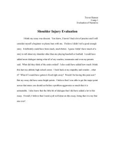 Shoulder Injury Evaluation