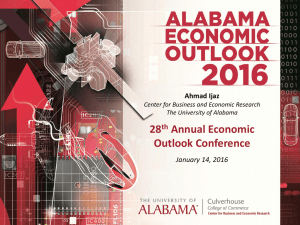 Alabama Economic Outlook