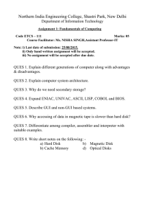 FUNDAMENTALS OF COMPUTING - ASSIGNMENT -1 ( Section-C) BY NISHA SINGH