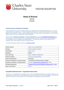 Head of School Template