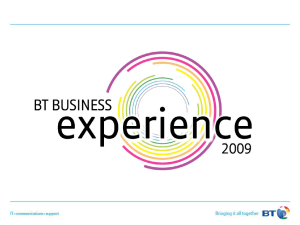 BT Business Experience