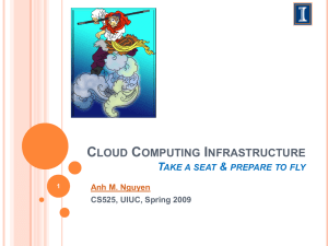 Cloud Computing Infrastructure