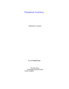 Perpetual Inventory