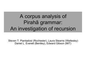 An investigation of recursion