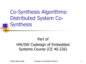 CoSynthesis_Algorithms-Distributed.ppt