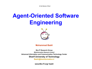 agent-based software engineering