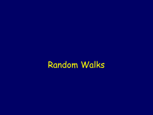 random walks .ppt
