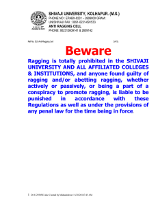 Ragging Prevention Act, 2009