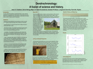 Dendrochronology: a fusion of science and history